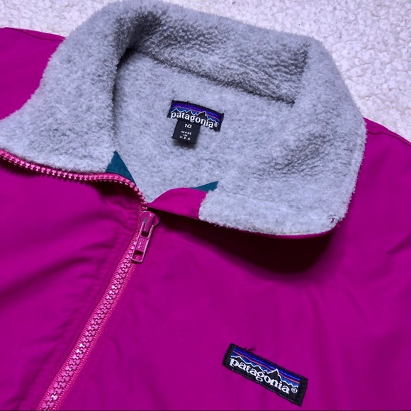PURPLE PATAGONIA WINDBREAKER PUFFER JACKET (10) - Picture 2 of 8